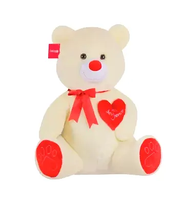 Yumoş Ayı 47 cm Ekru