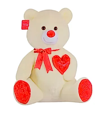 Tıkıl Ayı 70 cm Ekru