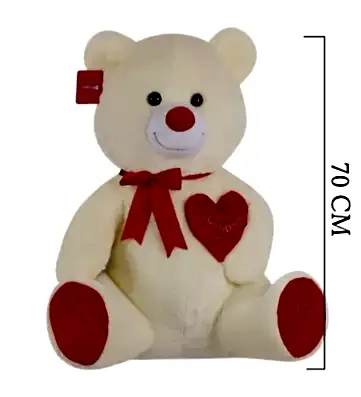 Tıkıl Ayı 70 cm Ekru