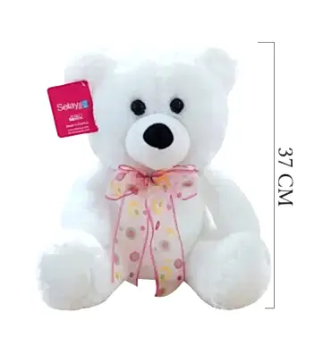 OTURAN AYI 37 CM BEYAZ