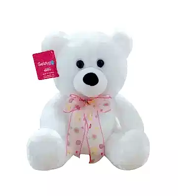 OTURAN AYI 30 CM BEYAZ